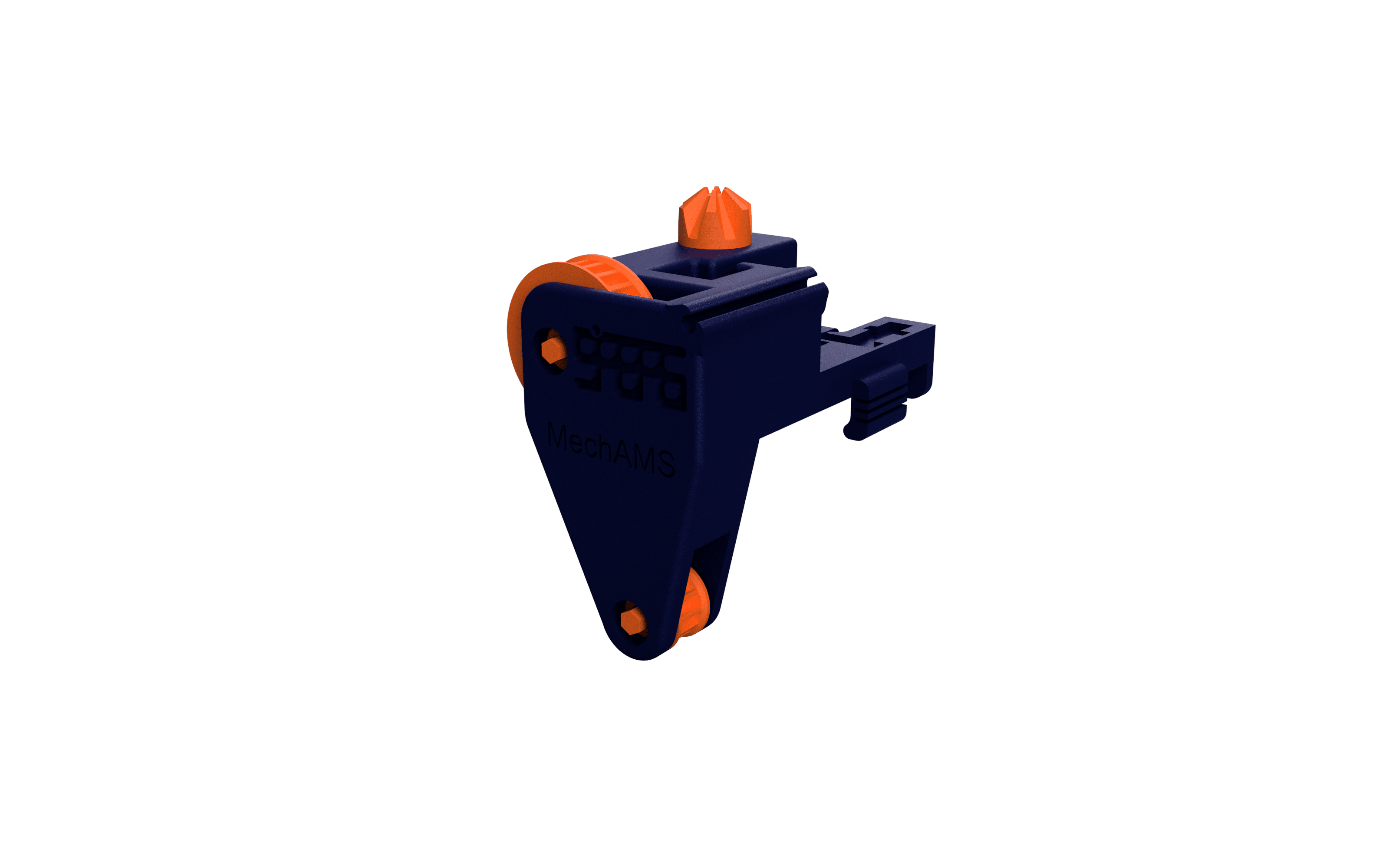 Toolhead render — front-right view